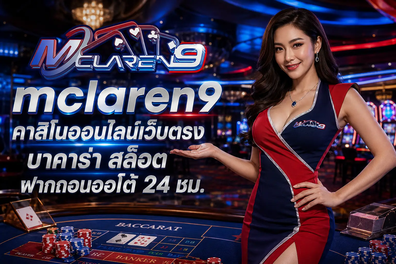 mclaren9 คาสิโนออนไลน์เว็บตรง บาคาร่า สล็อต ฝากถอนออโต้ 24 ชม.