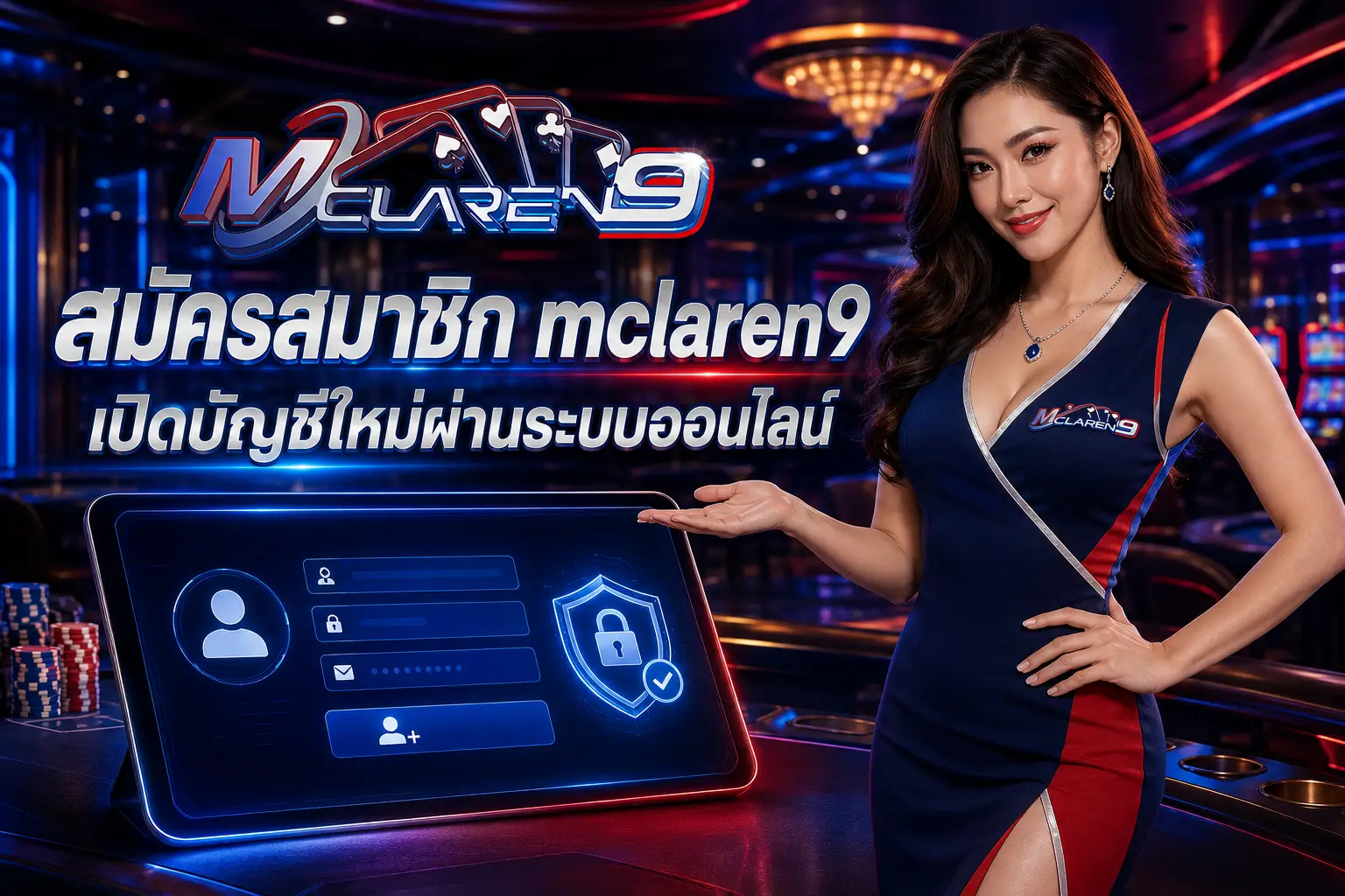 สมัครสมาชิก mclaren9 เปิดบัญชีใหม่ผ่านระบบออนไลน์