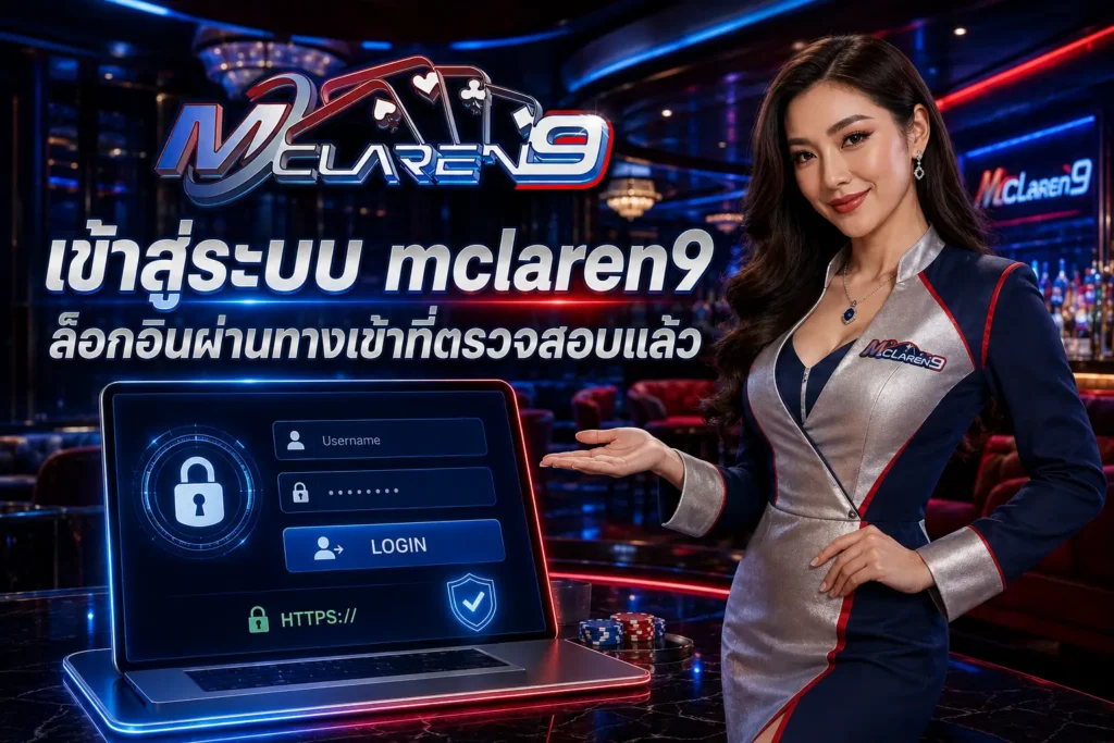 เข้าสู่ระบบ mclaren9 ล็อกอินผ่านทางเข้าที่ตรวจสอบแล้ว